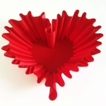  Wavey love  3d model for 3d printers