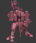  Tempest rush mech  3d model for 3d printers