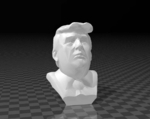 Modelo 3d de El presidente estadounidense, donald j. trump para impresoras 3d