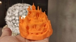 Modelo 3d de Pueblo de navidad pequeÑo (fácil para imprimir) para impresoras 3d