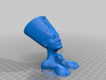  N e f e r t i t i  3d model for 3d printers