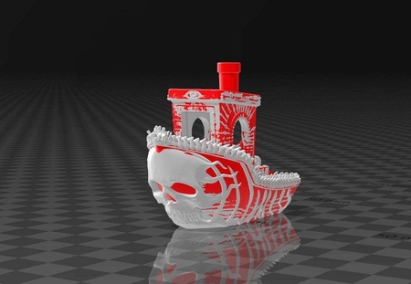 Doble Color De Ghostship Benchy