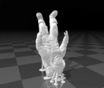  Dead astronaut  3d model for 3d printers