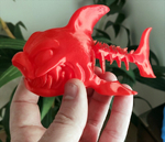  Fear no fish (support free)  3d model for 3d printers