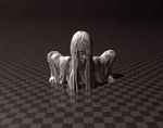  山村貞子 the ring - sadako yamamura  3d model for 3d printers