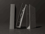  Bookshelf insert - magic book ii  3d model for 3d printers