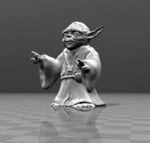  Master yoda  3d model for 3d printers