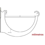  Hook to fix pvc gutter white - rain - free  3d model for 3d printers