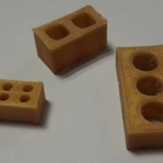  Brick model (tuğla maketi)  3d model for 3d printers