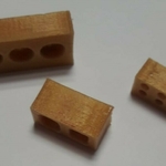  Brick model (tuğla maketi)  3d model for 3d printers