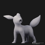 Modelo 3d de Umbreon(pokemon) para impresoras 3d