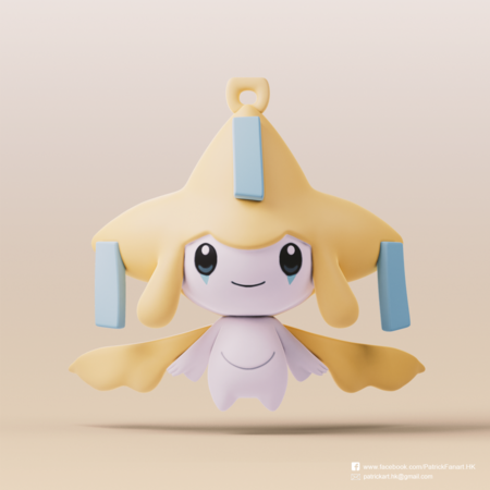 Modelo 3d de Jirachi(pokemon) para impresoras 3d