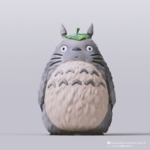 Modelo 3d de Totoro(mi vecino totoro) para impresoras 3d