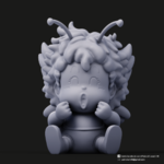 Modelo 3d de Gatchan(dr. slump) para impresoras 3d