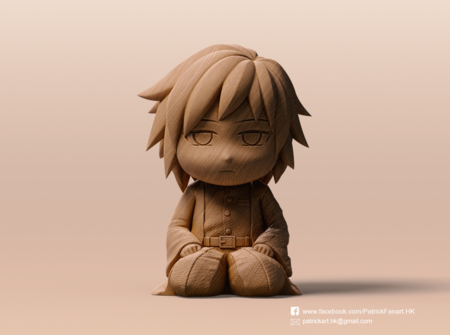  Tomioka giyuu(kimetsu no yaiba)  3d model for 3d printers