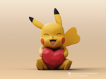 Modelo 3d de Pikachu(pokemon) para impresoras 3d