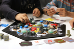  Settlers in space (catan) (multi-color)  3d model for 3d printers