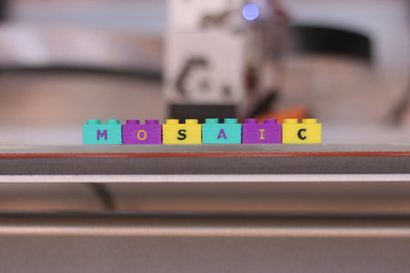 Multi-Color Lego Letter Blocks