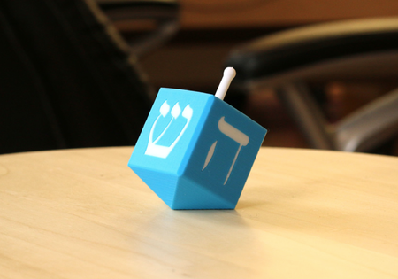  Multi-color dreidel  3d model for 3d printers