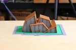  Nordic-inspired multi-color architectural model  3d model for 3d printers