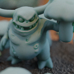 Modelo 3d de Hongo amoroso nurgling para impresoras 3d