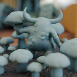  Mushroom loving nurgling  3d model for 3d printers