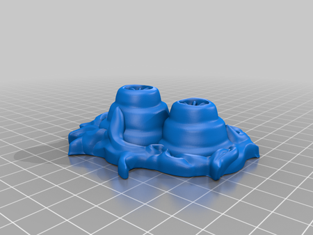  Deadly tempting alien plant  3d model for 3d printers