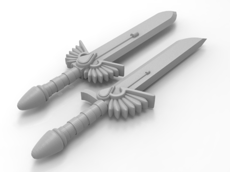  Bloody power sword  3d model for 3d printers