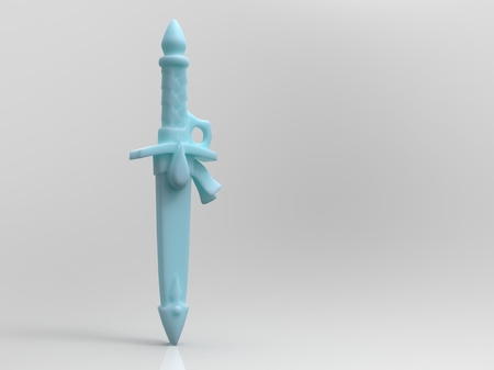  Bloody angels belt dagger  3d model for 3d printers