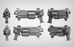 Modelo 3d de Perno revólver 1-1 para impresoras 3d