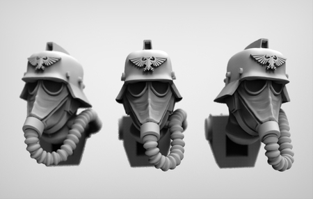  Dkok heads 28mm  3d model for 3d printers