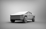  Tesla cybertruck 28mm  3d model for 3d printers