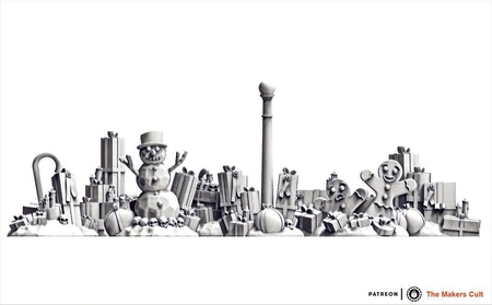  Tmc xmas scatter terrain set  3d model for 3d printers