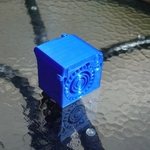  Print-in-place spring loaded box  3d model for 3d printers