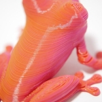  3d-printable filament! -print your own filament for multi-color!  3d model for 3d printers