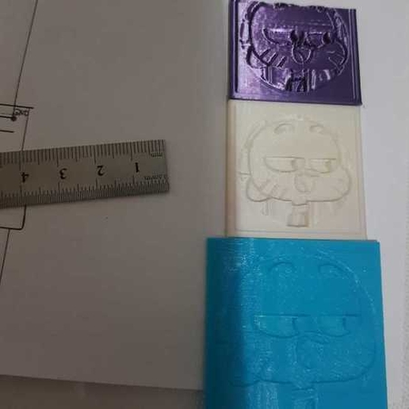 gumball lithophane maybe keychain