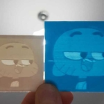 Modelo 3d de Gumball lithophane tal vez llavero para impresoras 3d