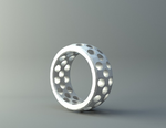  Ring - holes  3d model for 3d printers