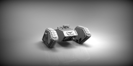  Sci-fi goliath tank  3d model for 3d printers