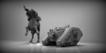 Modelo 3d de Sci-fi goliat tanque para impresoras 3d