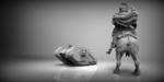 Modelo 3d de Sci-fi goliat tanque para impresoras 3d