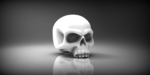  Heroic scale skull 28mm  3d model for 3d printers