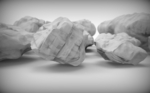  Rocks for wargaming (collection of 18 high res)  3d model for 3d printers