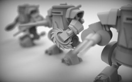  Orc mech  3d model for 3d printers