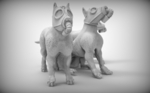 Modelo 3d de La guerra de los perros x3 para impresoras 3d