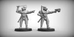  Alt sarg models- guard dogs 28mm (resin)  3d model for 3d printers