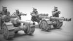 Heavy weapons - guard dogs 28mm (resin)  3d model for 3d printers