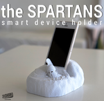  The spartans smart device holder  3d model for 3d printers