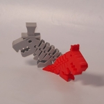  Mr.&mrs. flexi rex  3d model for 3d printers