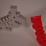  Mr.&mrs. flexi rex  3d model for 3d printers